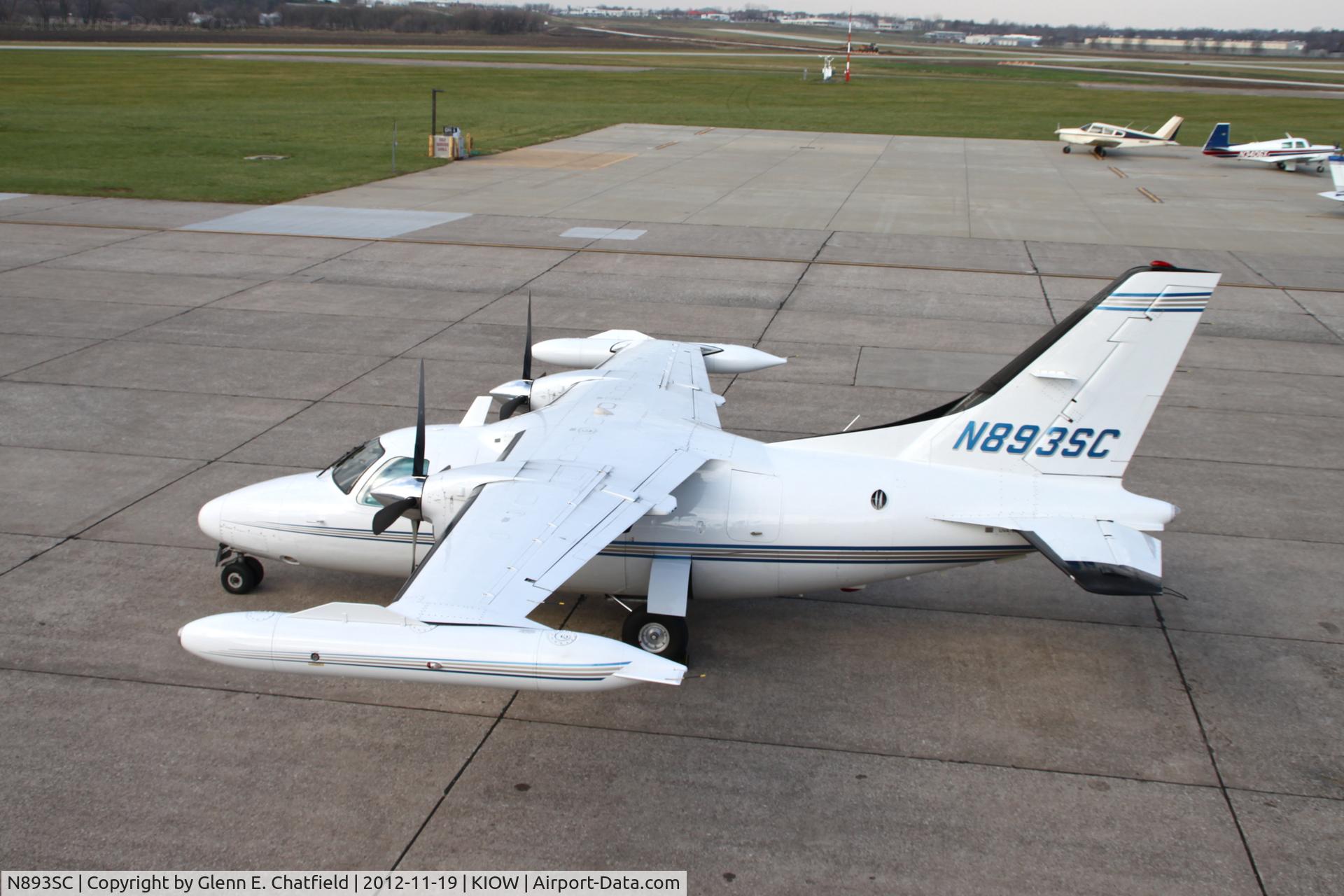 N893SC, 1974 Mitsubishi MU-2B-26A C/N 321SA, Shot from the viewing plaform