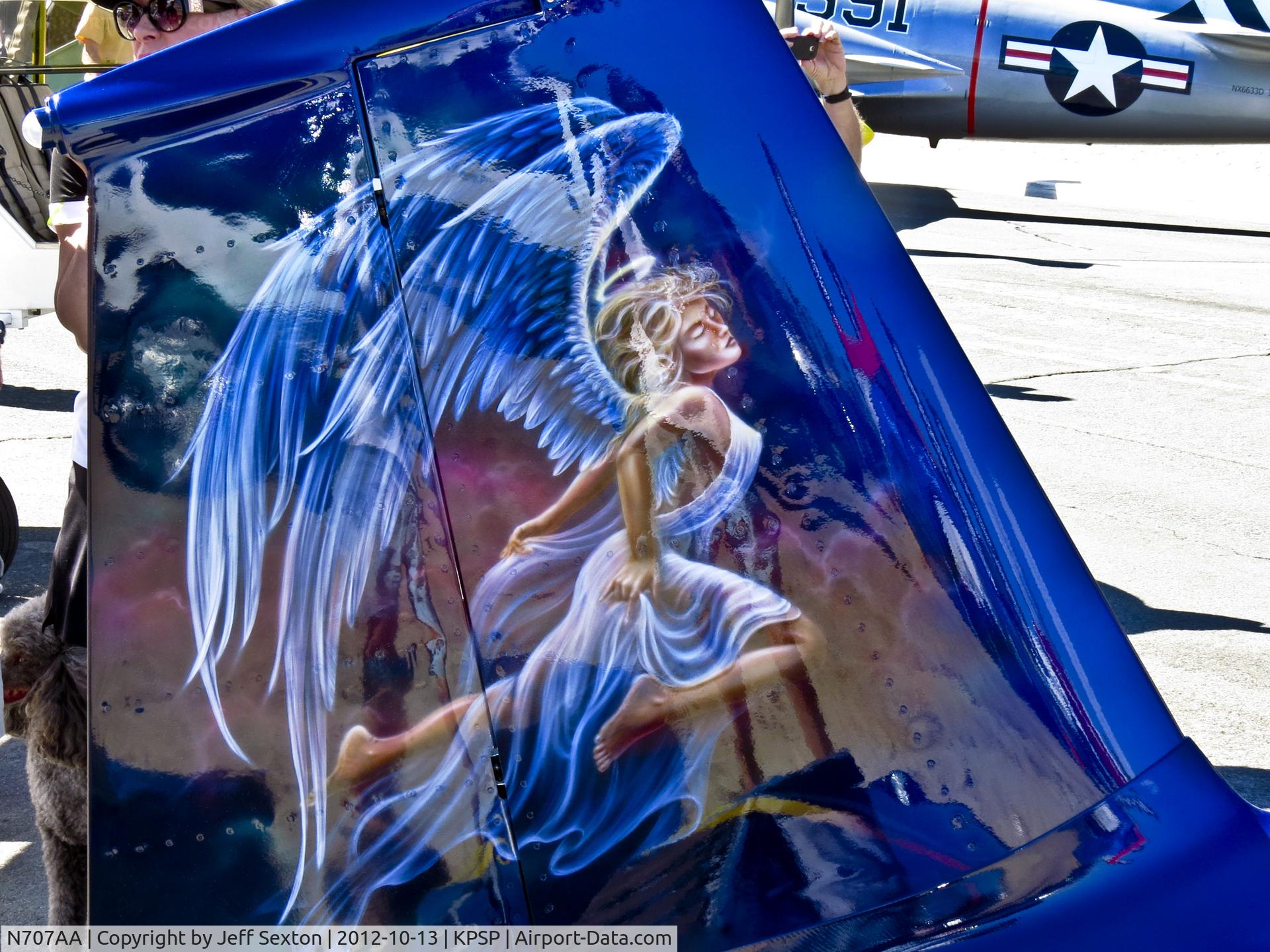 N707AA, 2012 Vans RV-8 C/N 80481, Aircraft Artwork