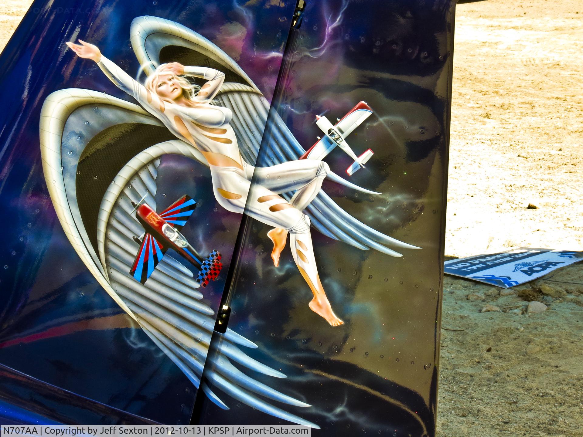 N707AA, 2012 Vans RV-8 C/N 80481, Aircraft Artwork