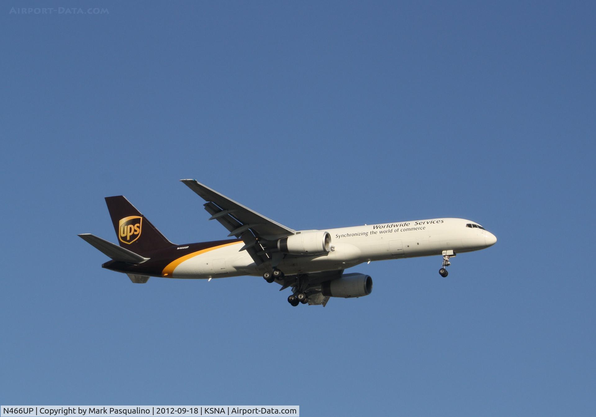 N466UP, 1997 Boeing 757-24APF C/N 25482, Boeing 757-200