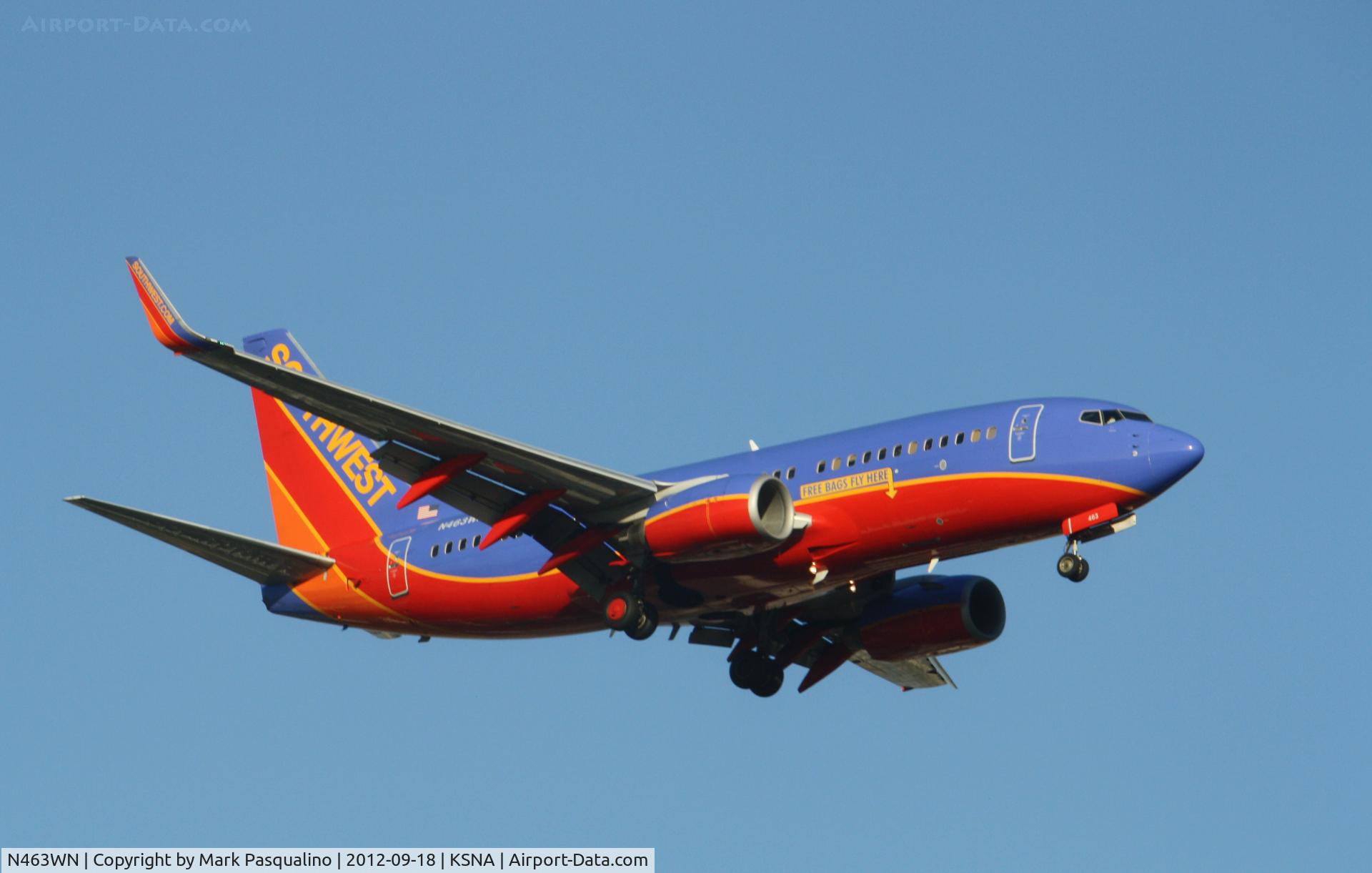 N463WN, 2004 Boeing 737-7H4 C/N 32467, Boeing 737-700