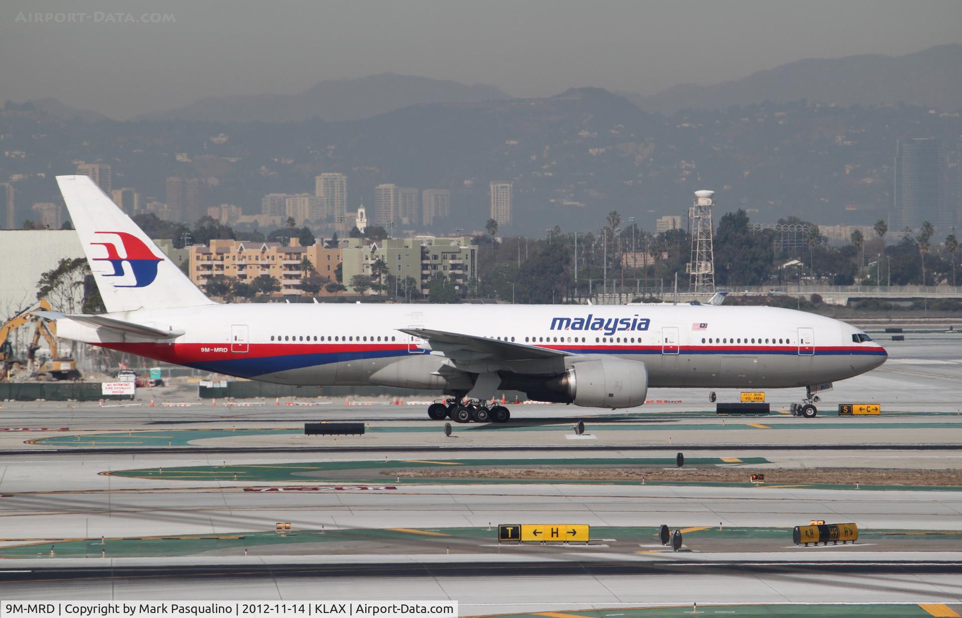 9M-MRD, 1997 Boeing 777-2H6/ER C/N 28411, Boeing 777-200ER