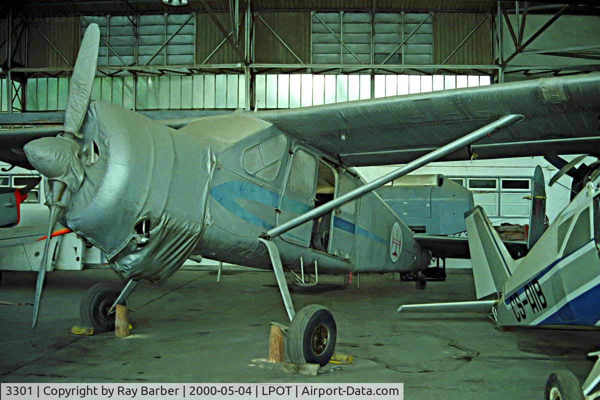 3301, Max Holste MH-1521C Broussard C/N 51C, Max Holste MH.1521C Broussard [51C] Ota-Lisbon~CS 04/05/2000. Stored on rebuild.