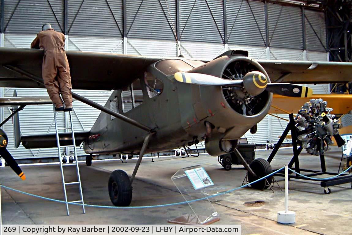 269, Max Holste MH.1521M Broussard C/N 269, Max Holste MH.1521M Broussard [269] Dax~F 23/09/2002