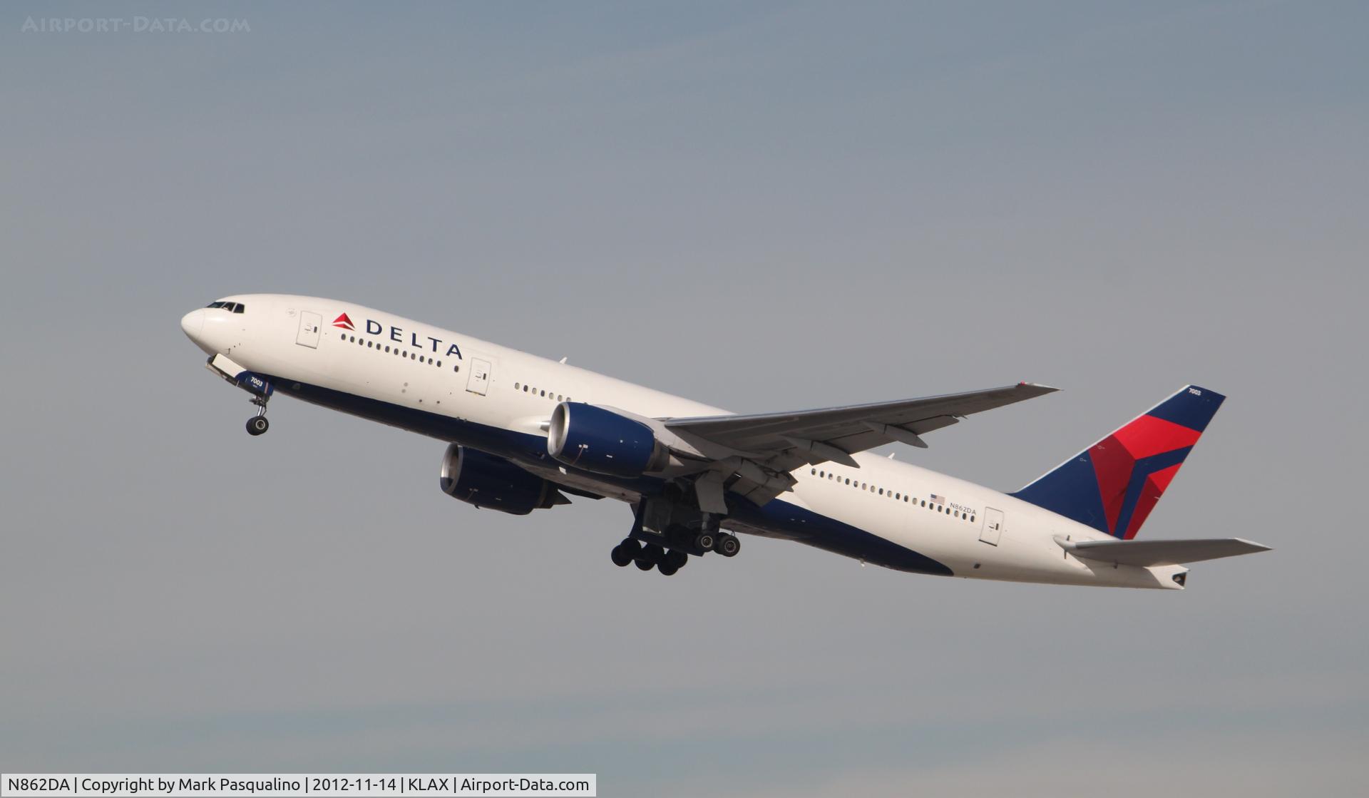 N862DA, 1999 Boeing 777-232 C/N 29734, Boeing 757-200