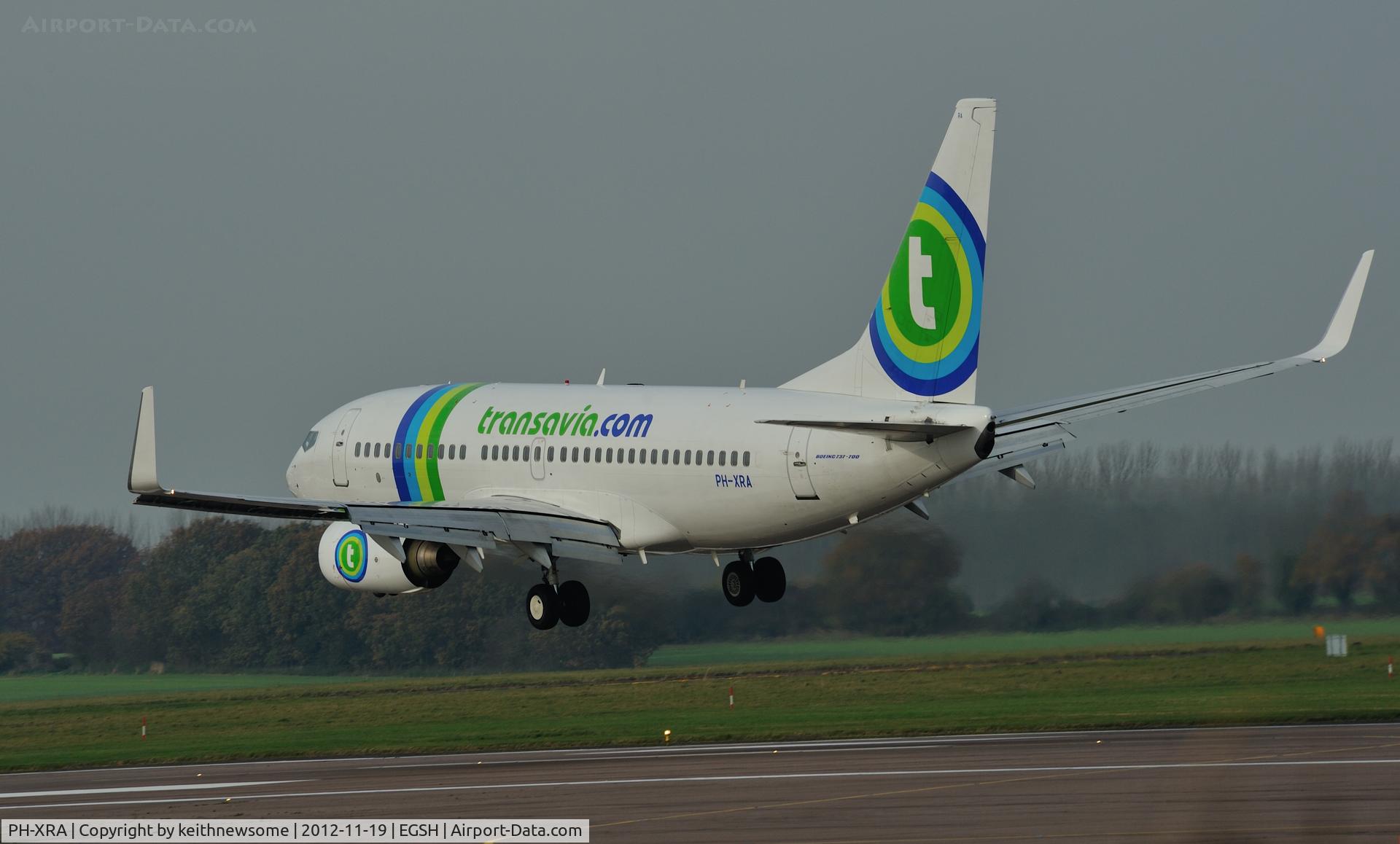 PH-XRA, 2001 Boeing 737-7K2 C/N 30784, Landing following air test !