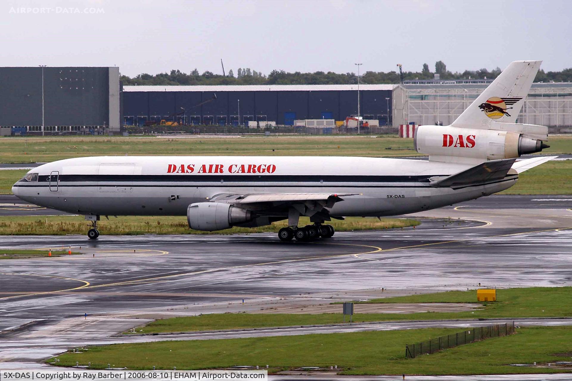 5X-DAS, 1979 McDonnell Douglas DC-10-30F C/N 46541, McDonnell-Doglas DC-10-30F [46541] (DAS Air Cargo) Schiphol~PH 10/08/2006