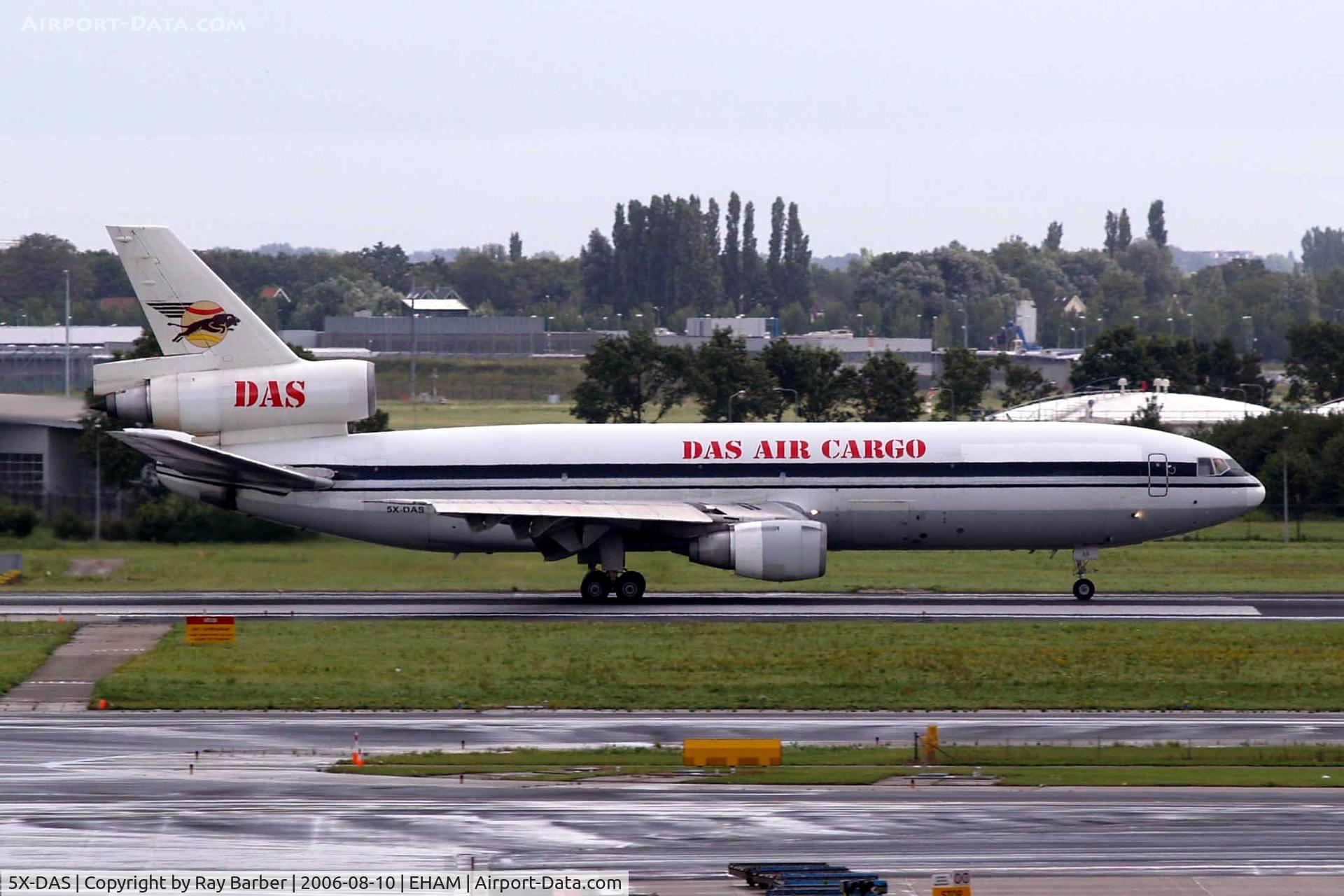 5X-DAS, 1979 McDonnell Douglas DC-10-30F C/N 46541, McDonnell-Doglas DC-10-30F [46541] (DAS Air Cargo) Schiphol~PH 10/08/2006