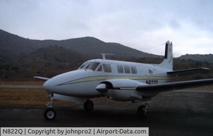 N822Q, 1960 Beech 65 C/N LC-42, Used in mission Impossible, Pendulum in which aircraft in 'destroyed' mid air