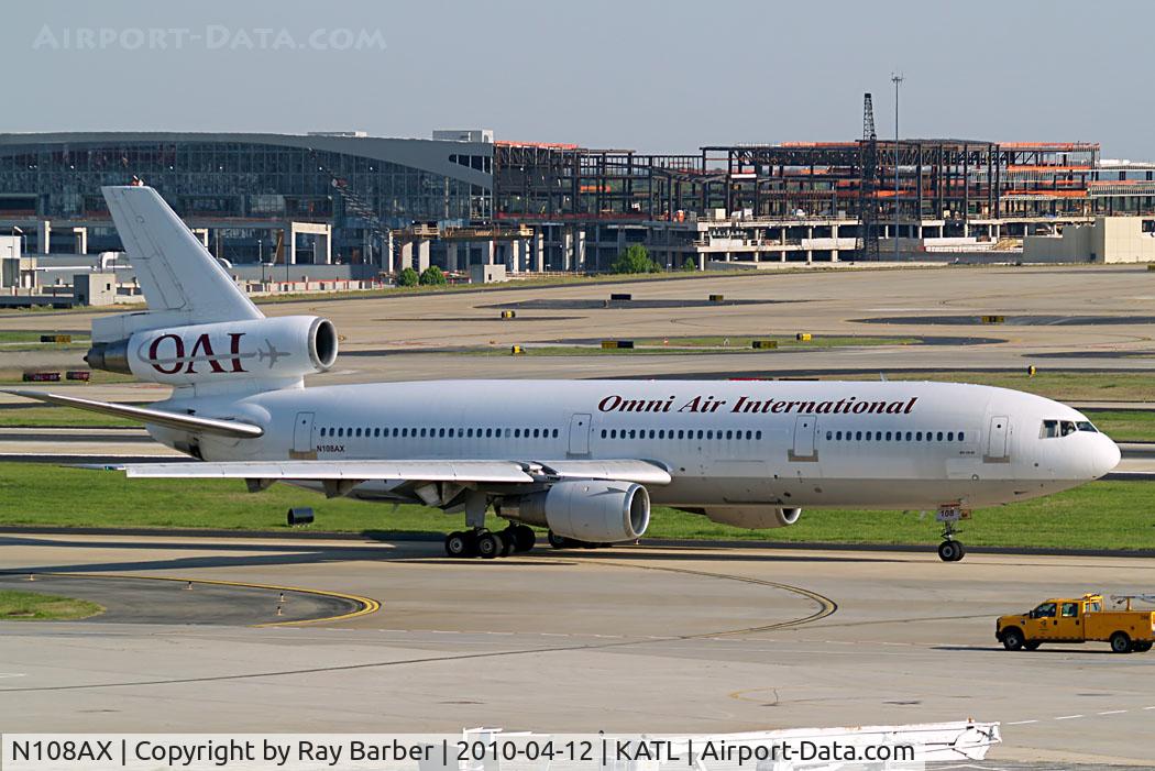 N108AX, 1975 McDonnell Douglas DC-10-30 C/N 47927, McDonnell-Douglas DC-10-30 [47927] (Omni Air International) Atlanta~N 12/04/2010
