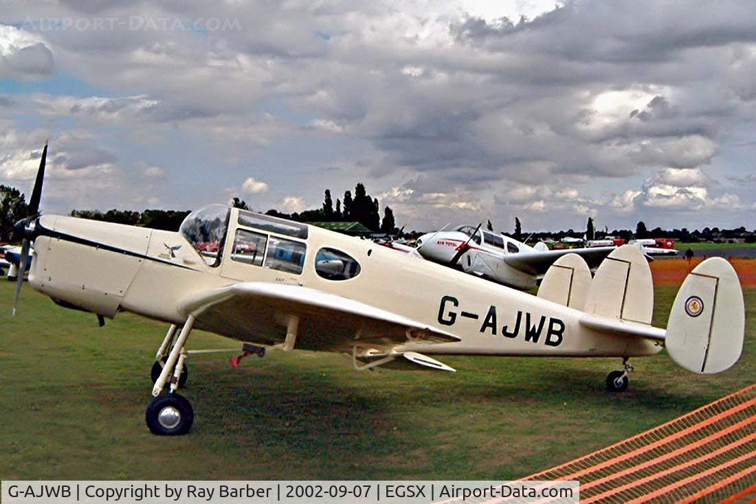 G-AJWB, 1946 Miles M38 Messenger 2A C/N 6699, Miles M.38 Mesenger 2A [6699] North Weald~G 07/09/2002