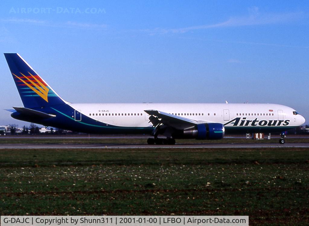 G-DAJC, 1994 Boeing 767-31K C/N 27206, Landing rwy 14R