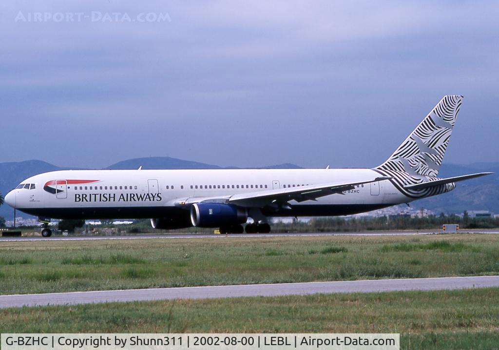 G-BZHC, 1998 Boeing 767-336 C/N 29232, Ready for take off rwy 20 in Nami Tsuru tail c/s