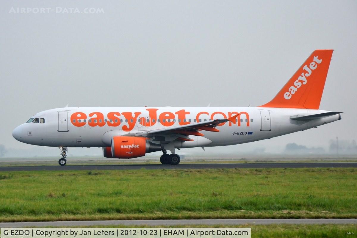 G-EZDO, 2008 Airbus A319-111 C/N 3634, easyJet