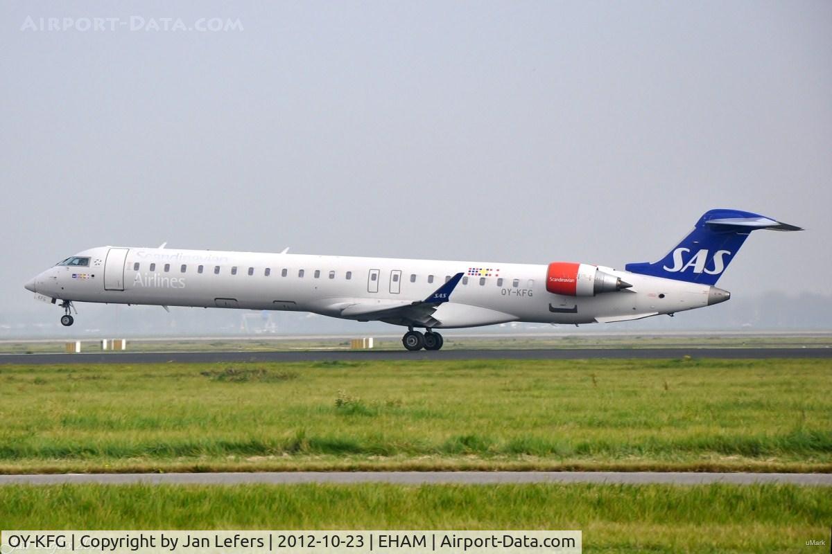OY-KFG, 2009 Bombardier CRJ-900ER (CL-600-2D24) C/N 15237, SAS Canadair