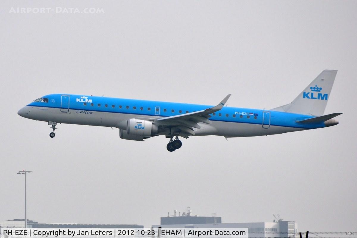 PH-EZE, 2009 Embraer 190LR (ERJ-190-100LR) C/N 19000288, KLM Embraer