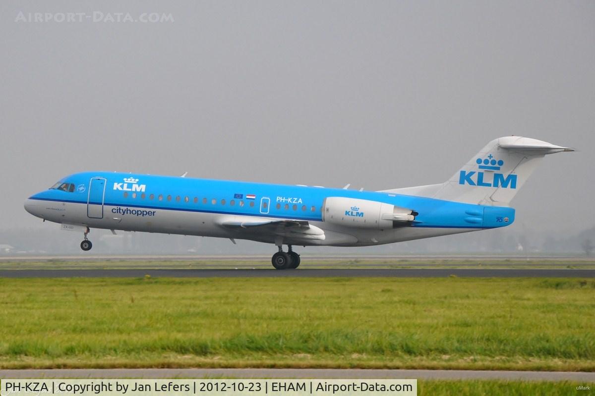 PH-KZA, 1996 Fokker 70 (F-28-070) C/N 11567, KLM Fokker