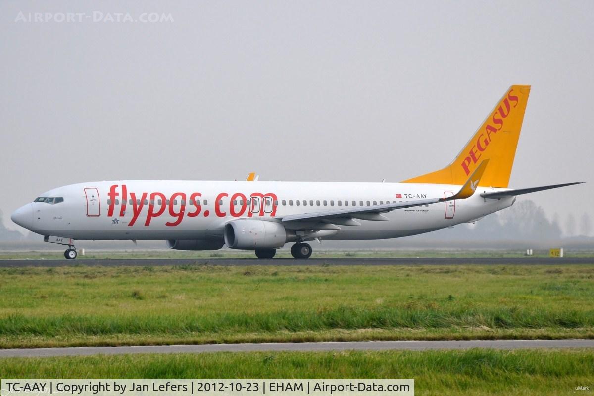 TC-AAY, 2010 Boeing 737-82R C/N 40874, Pegasus 737