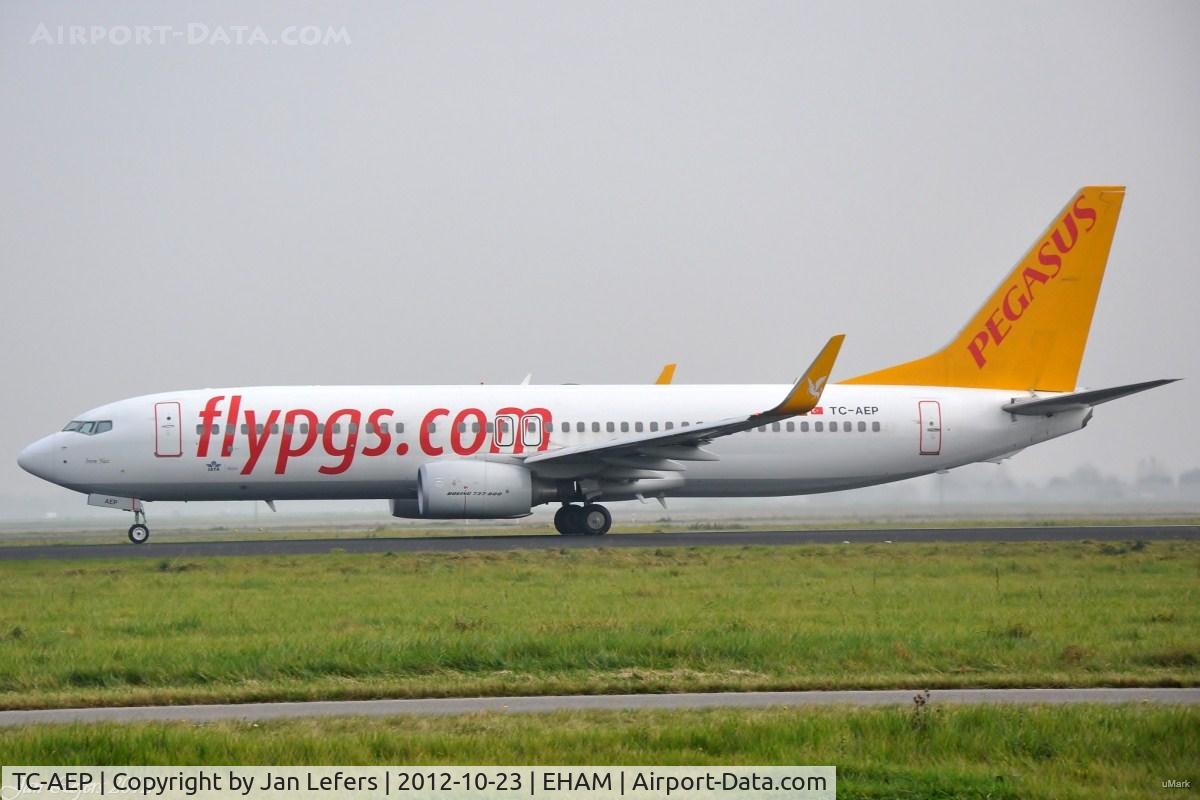 TC-AEP, 2011 Boeing 737-82R C/N 40724, Pegasus 737