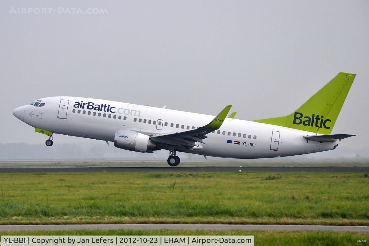 YL-BBI, 1995 Boeing 737-33A C/N 27454, airBaltic 737