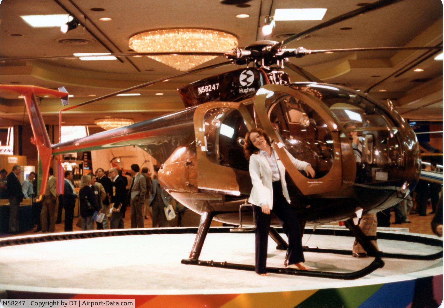 N58247, 1978 Hughes 369D C/N 1080386D, HAA Convention