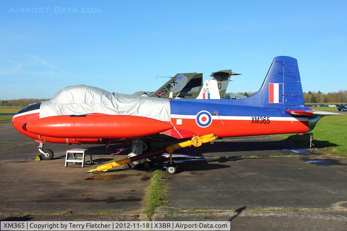 XM365, 1960 Hunting P-84 Jet Provost T.3A C/N PAC/W/9241, 1960 Hunting P-84 Jet Provost T.3A, c/n: PAC/W/9241 at Bruntingthorpe