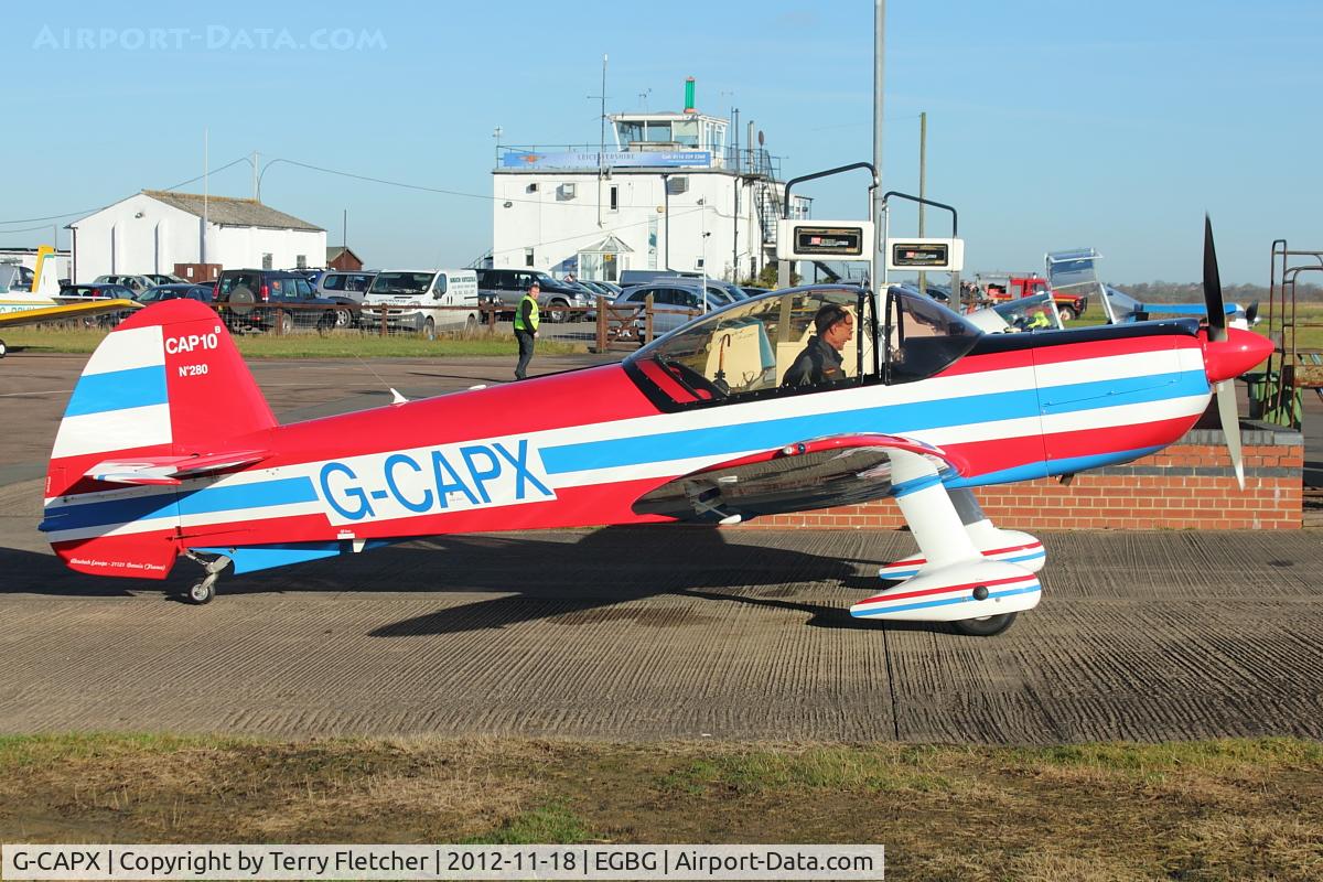 G-CAPX, 1998 Mudry CAP-10B C/N 280, 1998 Mudry CAP-10B, c/n: 280 at Leicester