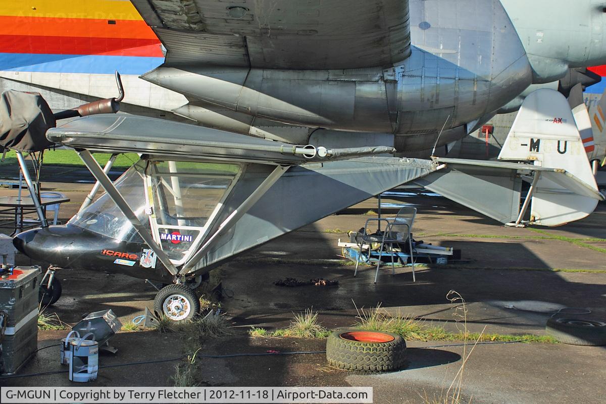 G-MGUN, 1997 Cyclone AX2000 C/N 7284, 1997 Cyclone AX2000, c/n: 7284 at Bruntingthorpe