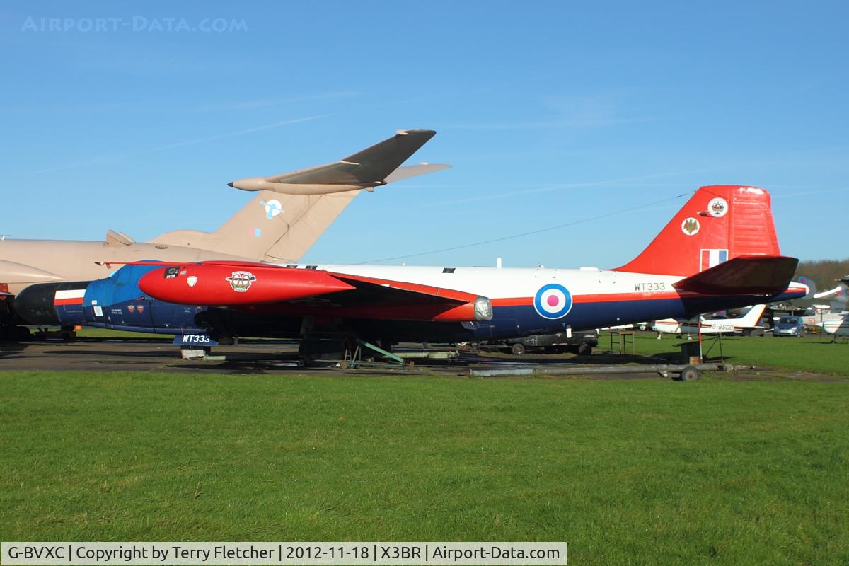 G-BVXC, 1956 English Electric Canberra B(I)8/B.6 Mod C/N EEP71470, 1956 English Electric Canberra B(I)8/B.6 Mod, c/n: EEP71470 at Bruntingthorpe