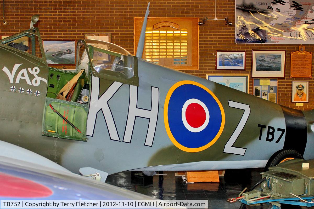 TB752, Supermarine 361 Spitfire LF.XVIe C/N CBAF.IX.4113, TB752 (KH-Z), Supermarine 361 Spitfire LF.XVIe, c/n: CBAF.IX.4113