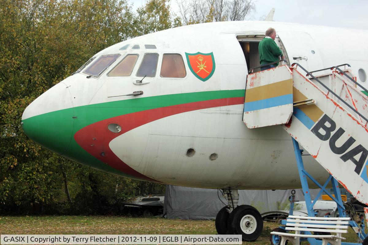 G-ASIX, 1963 Vickers VC10 Srs 1103 C/N 820, 1964 Vickers VC10 Srs 1103, c/n: 820 (A40-AB)
at Brooklands Museum