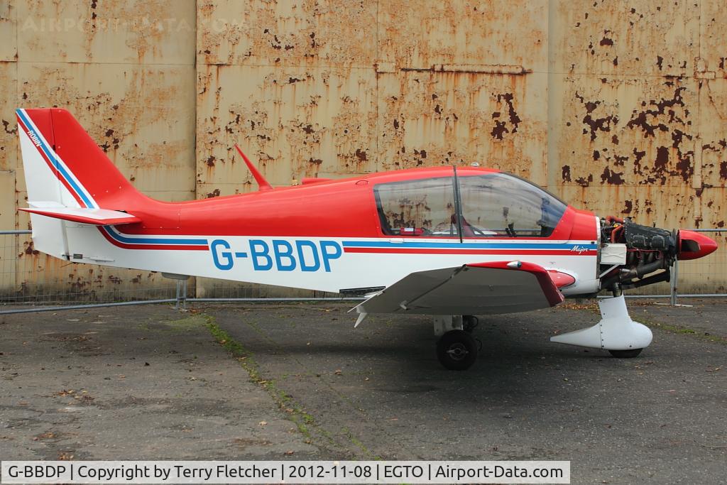G-BBDP, 1973 Robin DR-400-160 Chevalier C/N 853, 1973 Robin DR-400-160 Chevalier, c/n: 853 at Rochester