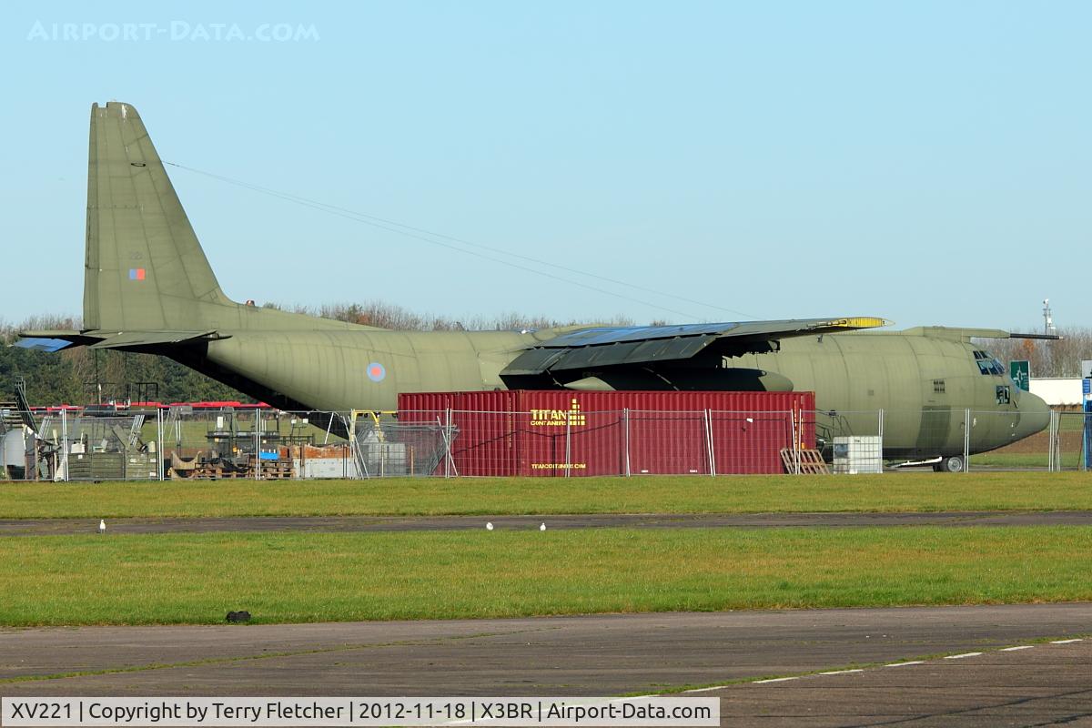 XV221, 1967 Lockheed C-130K Hercules C.3 C/N 382-4251, 1967 Lockheed C-130K Hercules C.3, c/n: 382-4251 at Bruntingthorpe