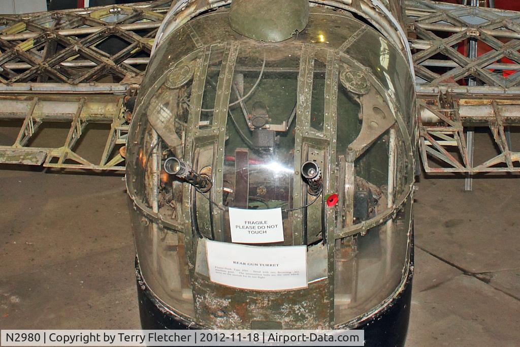 N2980, 1940 Vickers Wellington 1A C/N Not found N2980, 1940 Vickers Wellington 1A, c/n: N2980 at Brooklands Museum