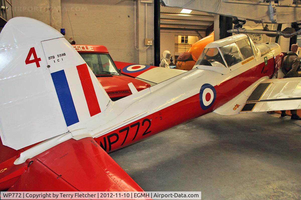 WP772, De Havilland DHC-1 Chipmunk T.10 C/N C1/0661, De Havilland DHC-1 Chipmunk T.10, c/n: C1/0786