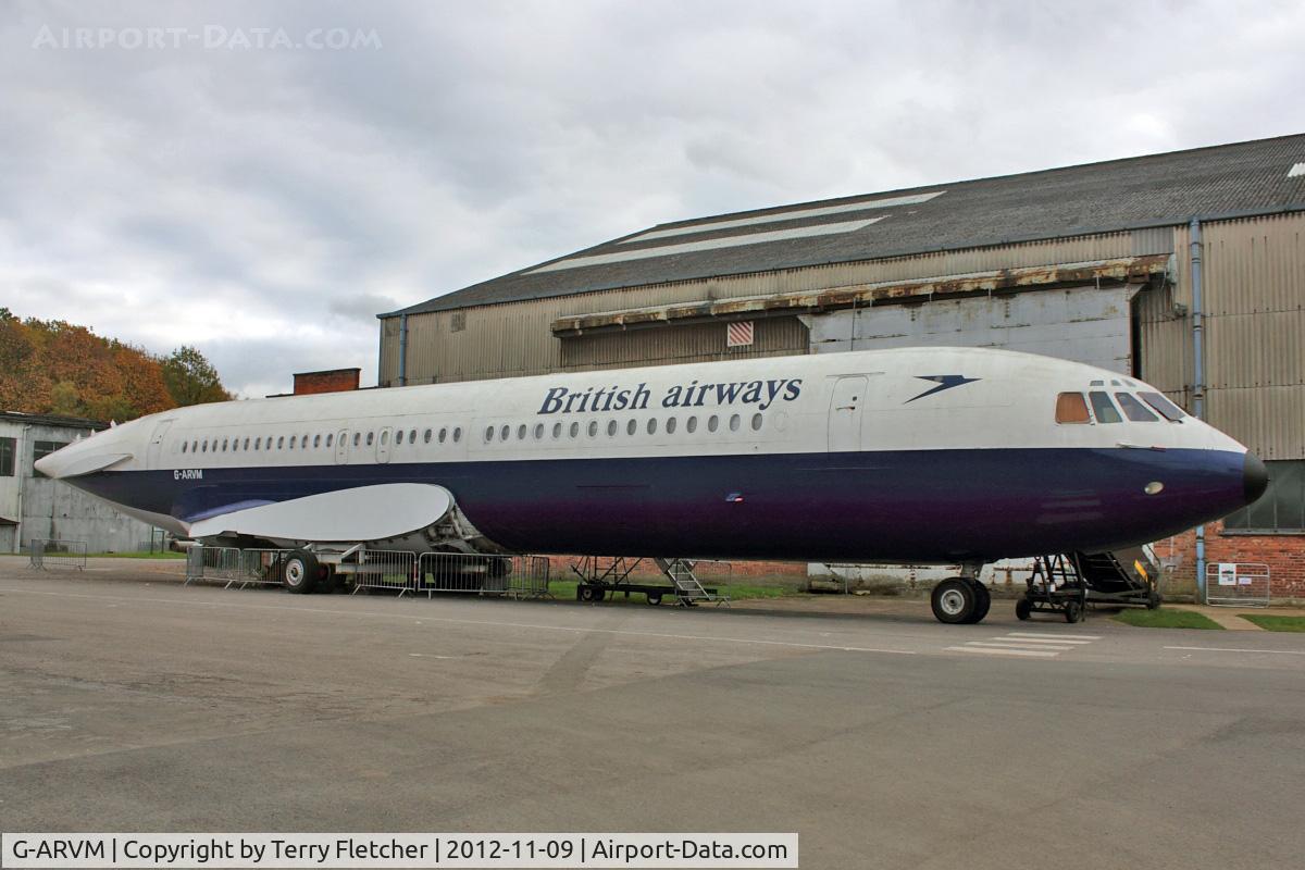 G-ARVM, 1964 Vickers VC10 Srs 1101 C/N 815, 1964 Vickers VC10 Srs 1101, c/n: 815 at Brooklands Museum