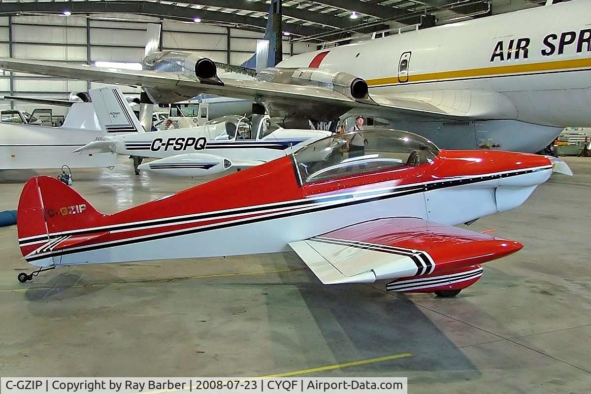C-GZIP, 1985 Monnett Sonerai II-L C/N 00255, Monnett Sonerai IIL [00255] Red Deer~C 23/07/2008