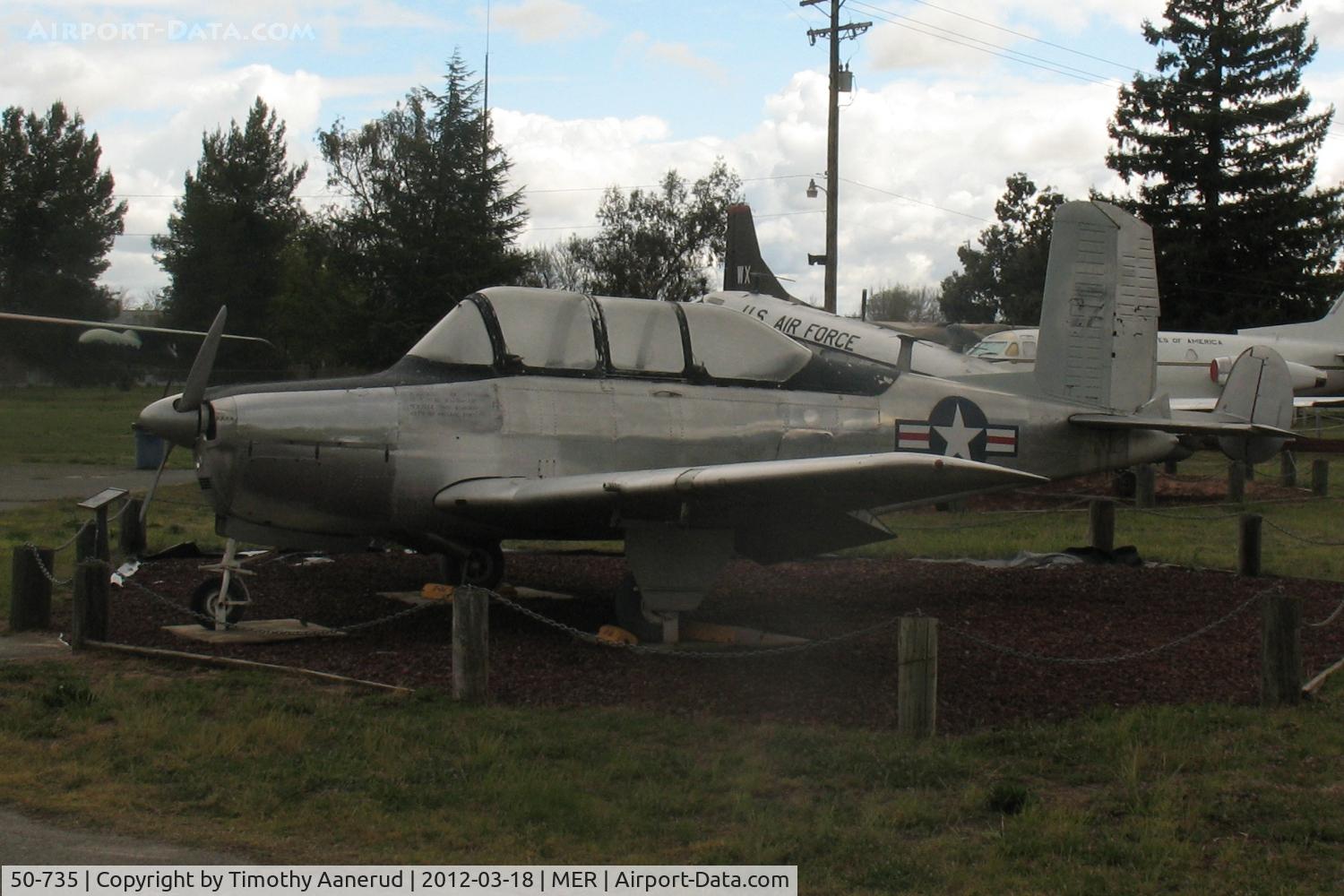 50-735, 1950 Beechcraft YT-34-BH Mentor C/N G-4, 1950 Beechcraft YT-34-BH Mentor, c/n: G-4
