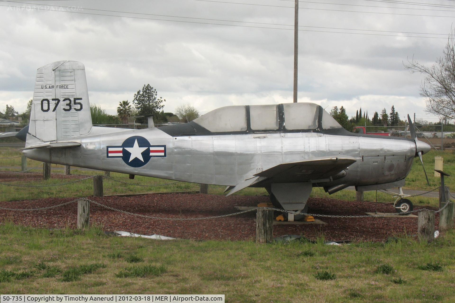 50-735, 1950 Beechcraft YT-34-BH Mentor C/N G-4, 1950 Beechcraft YT-34-BH Mentor, c/n: G-4