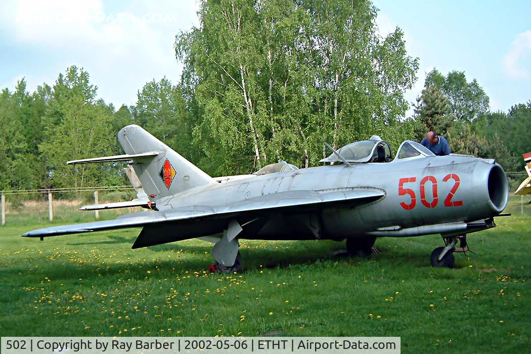 502, PZL-Mielec Lim-5 (MiG-17F) C/N 1C0902, Mikoyan-Gurevich Lim-5 [1C-09-02] Cottbus~D 06/05/2002