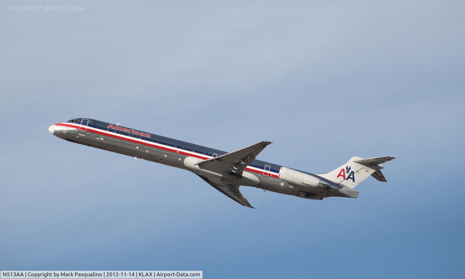 N513AA, 1990 McDonnell Douglas MD-82 (DC-9-82) C/N 49890, MD-82