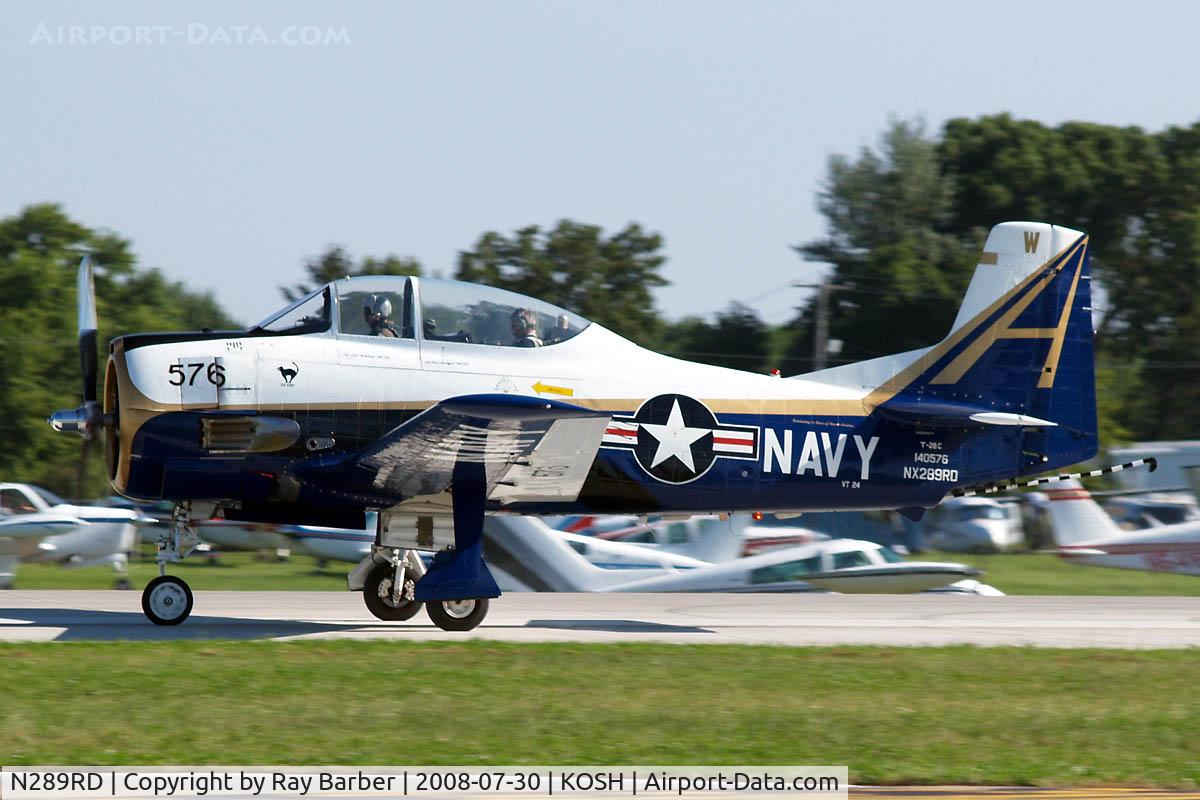 N289RD, 1956 North American T-28C Trojan C/N 226-153, North American T-28C Trojan [226-153] Oshkosh~N 30/07/2008