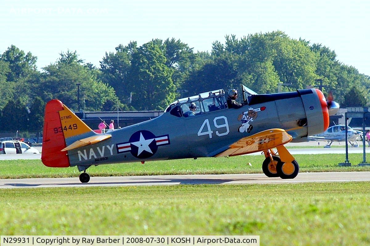 N29931, 1943 North American AT-6G Texan C/N 168-583 (49-3449), North American T-6G Texan [168-583] Oshkosh~N 30/07/2008
