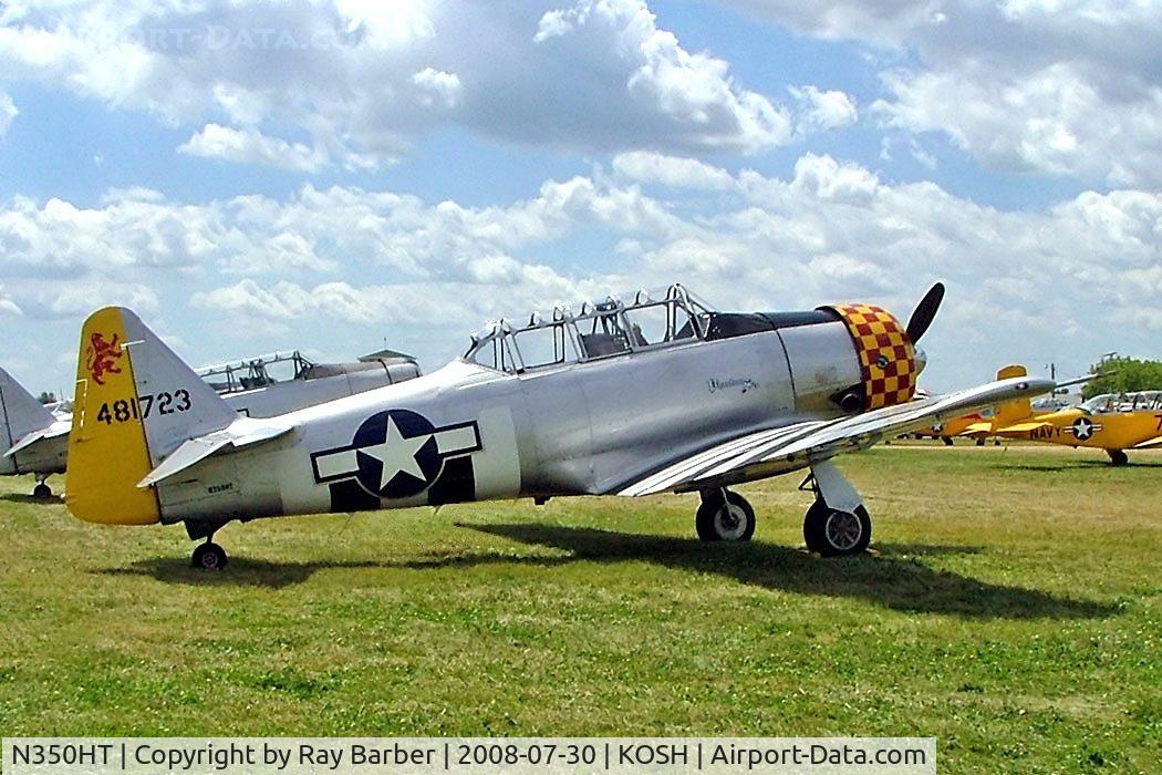 N350HT, 1942 North American AT-6D Texan C/N 43756, North American SNJ-5 Texan [88-15737] Oshkosh~N 30/07/2008