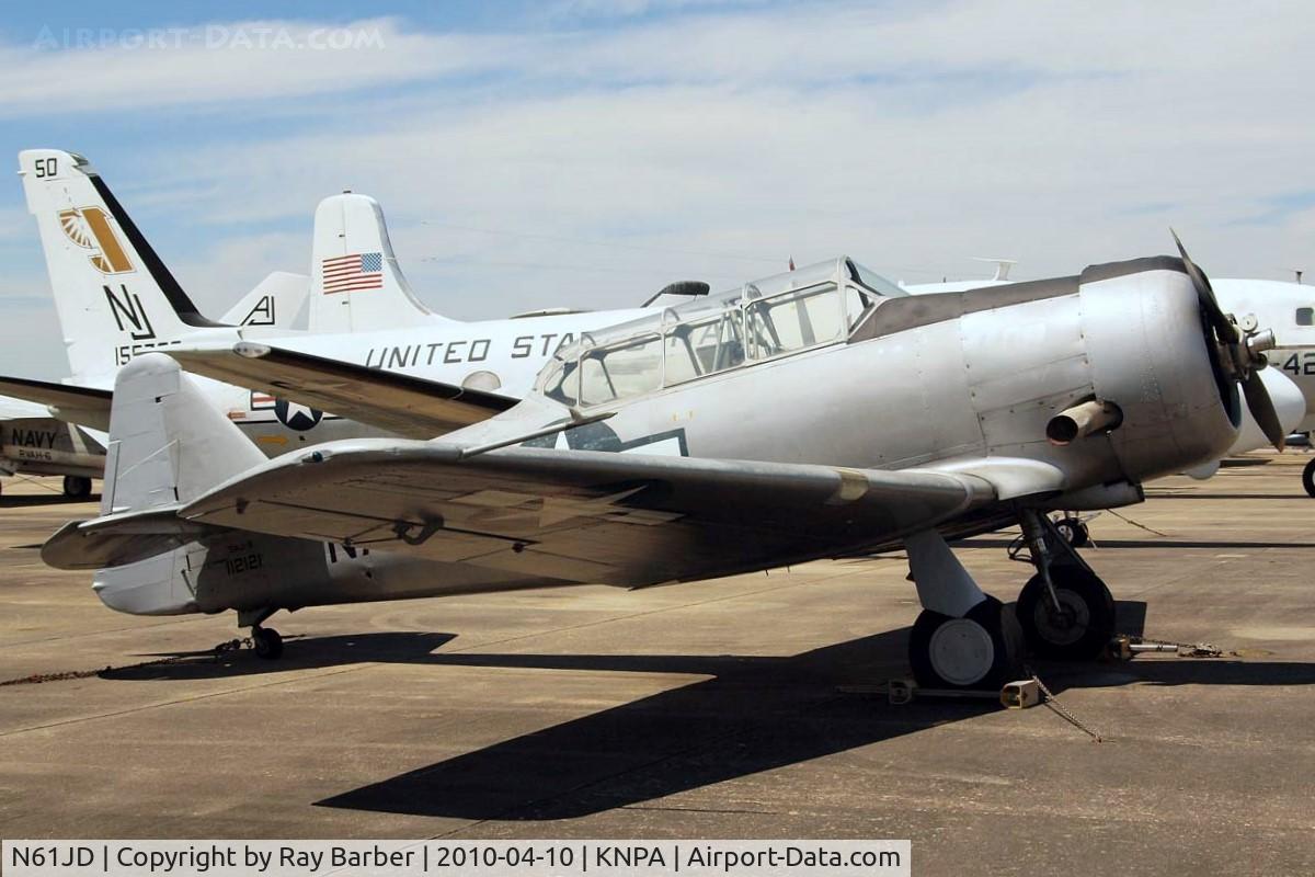 N61JD, North American SNJ-6 Texan C/N 121-43076, North American SNJ-6 Texan [121-42954] Pensacola NAS~N 10/04/2010