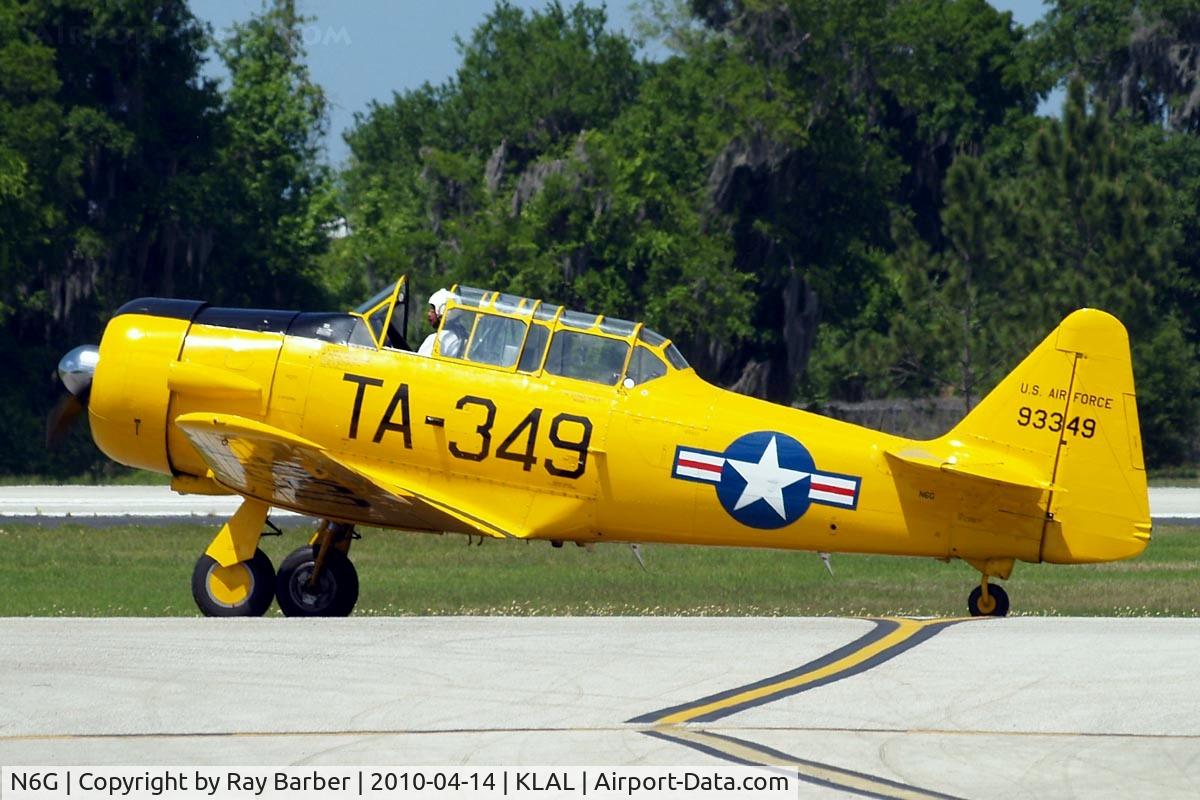 N6G, North American T-6G Texan C/N 168-463, North American T-6G Texan [168-463] Lakeland-Linder~N 14/04/2010