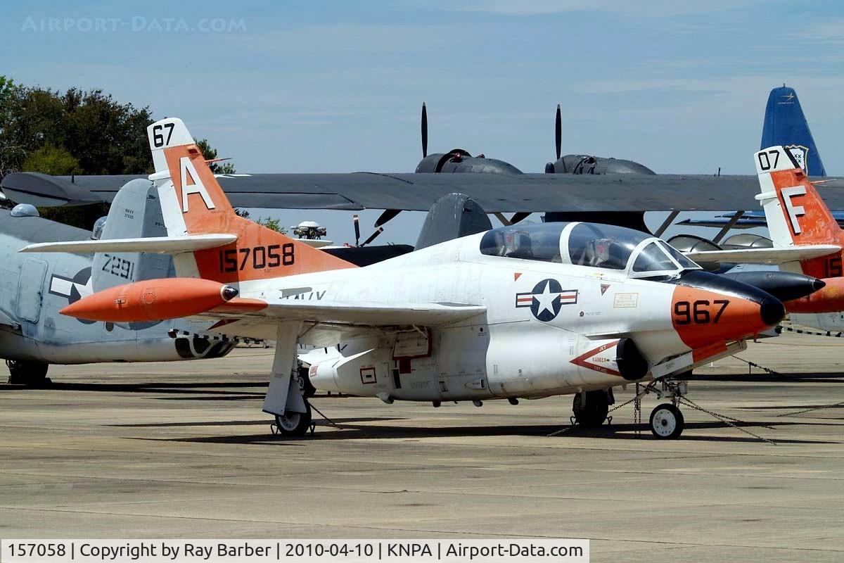 157058, Rockwell T-2C Buckeye C/N 332-29, North American T-2C Buckeye [332-39] Pensacola NAS~N 10/04/2010