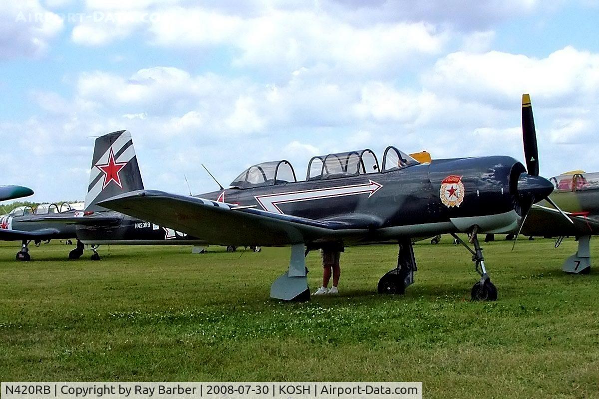 N420RB, 1972 Nanchang CJ-6A C/N 2132049, Nanchang CJ-6A [2132049] Oshkosh~N 30/07/2008