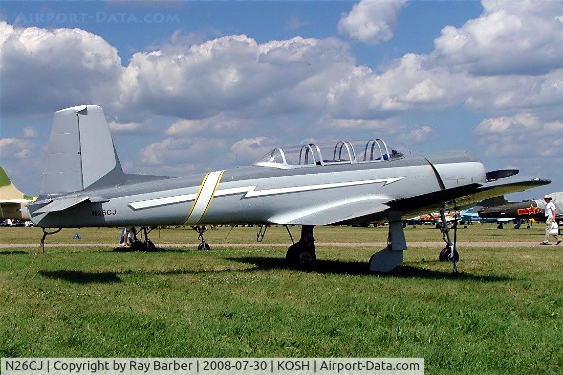 N26CJ, 1977 Nanchang CJ-6A C/N 1832046, Nanchang CJ-6A [1832046] Oshkosh~N 30/07/2008