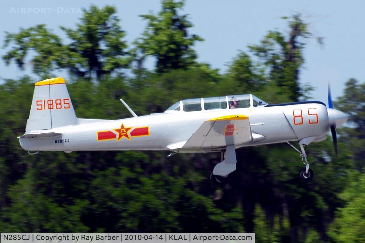 N285CJ, 1965 Nanchang CJ-6 C/N 1232003, Nanchang CJ-6A [1232003] Lakeland-Linder~N 14/04/2010